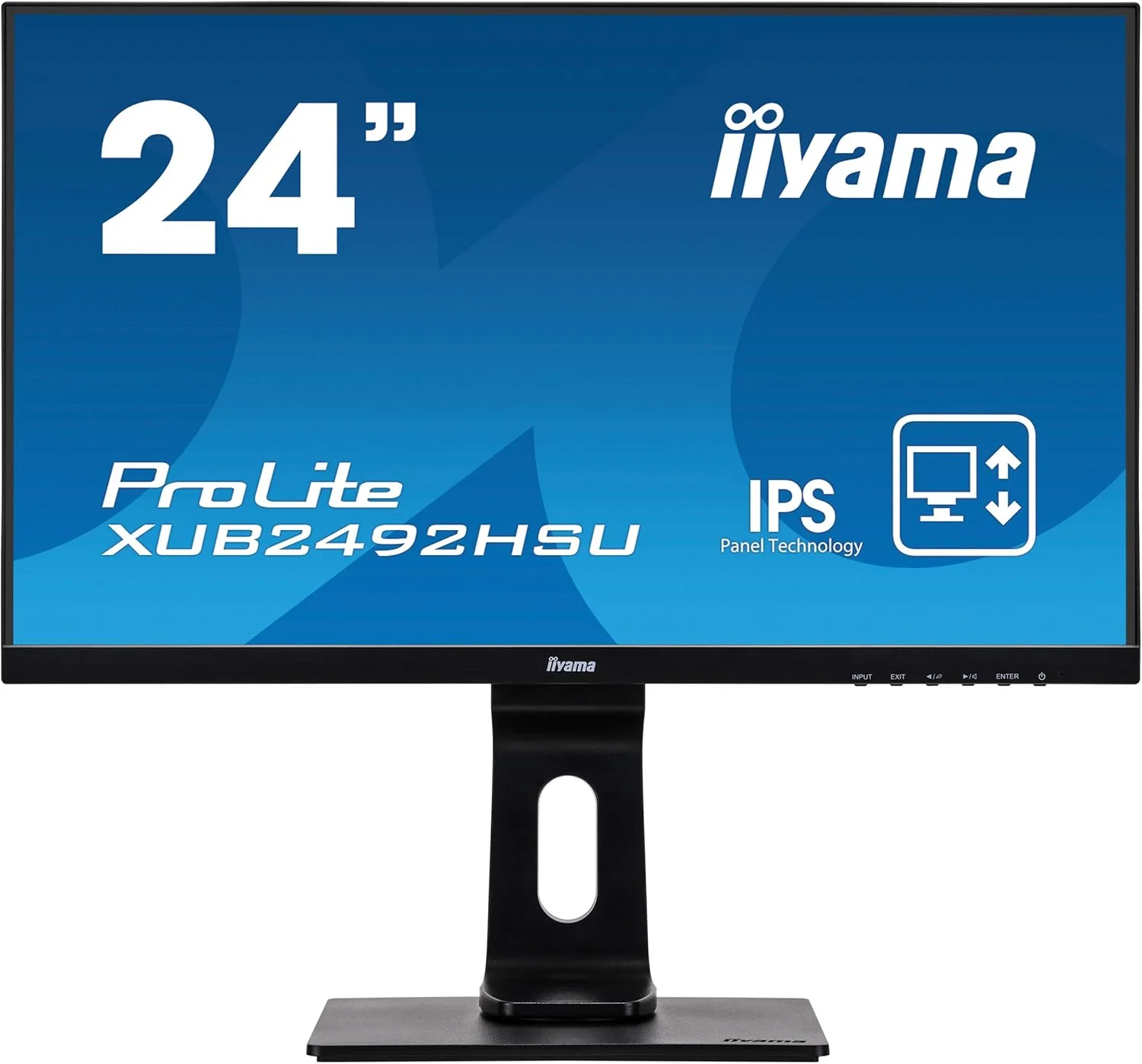 iiyama XUB2492HSU-B1 24" IPS LCD Full HD 1920x1080 HDMI,DP VGA, edge-to-edge
