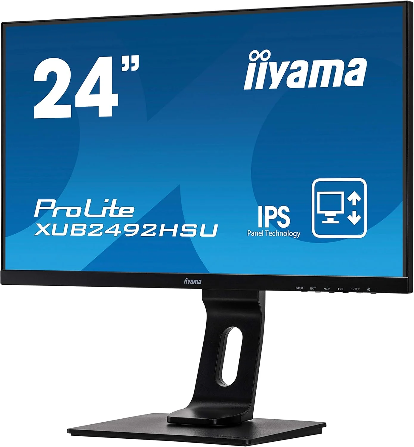 iiyama XUB2492HSU-B1 24" IPS LCD Full HD 1920x1080 HDMI,DP VGA, edge-to-edge - Image 2