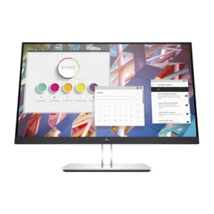HP EliteDisplay E24 G4 24 Inch IPS LED Backlit, FHD Blue Light Filter, HDMI, VGA, DisplayPort Monitor