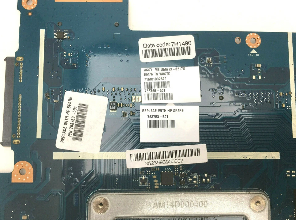 HP 15-R Series Laptop Motherboard Intel i3-3217U - Image 2