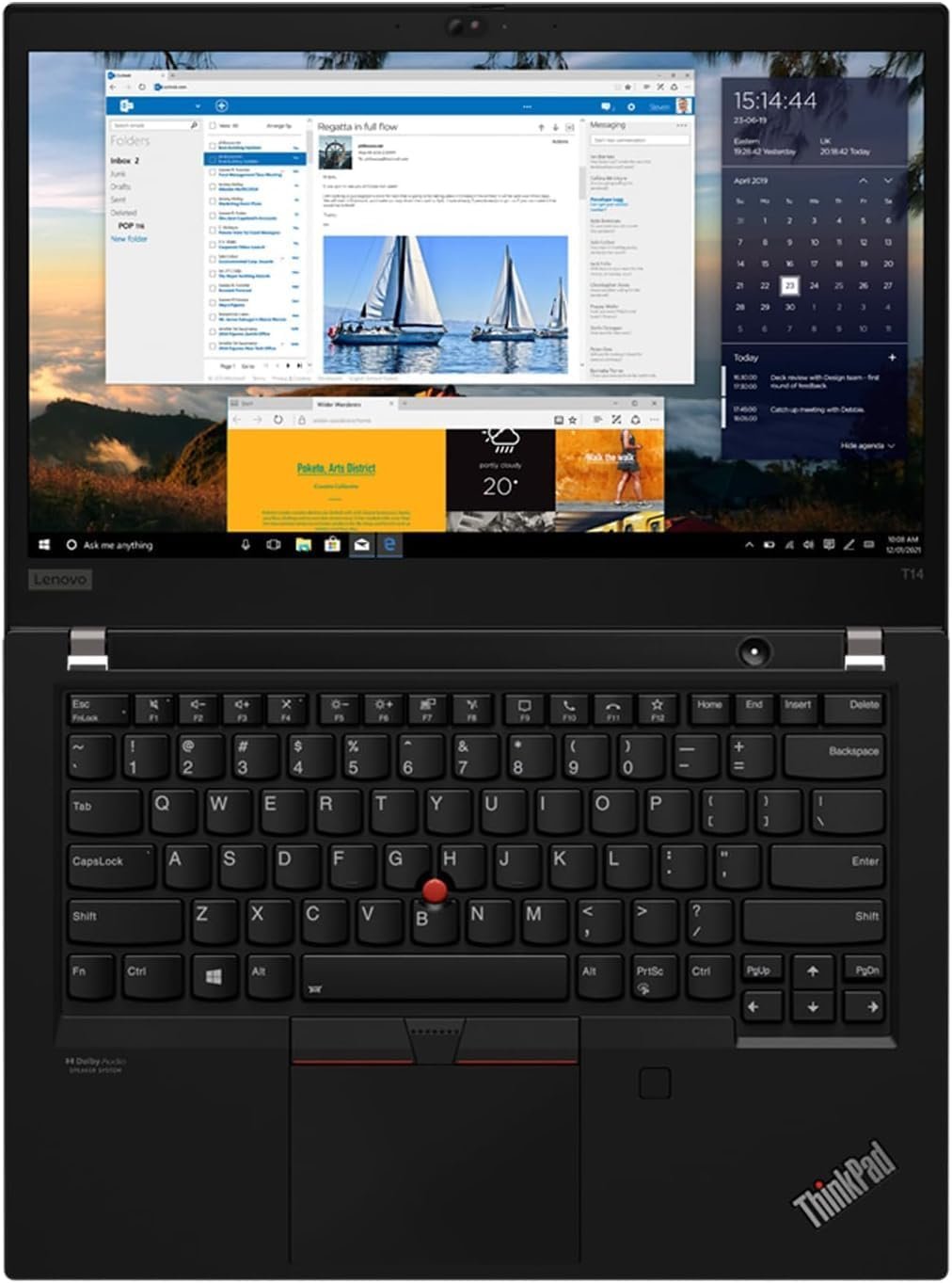 Lenovo ThinkPad T14 Gen 2, Core i5-1135G7 8GB DDR4-3200, 512GB NVMe SSD Laptop - Image 4