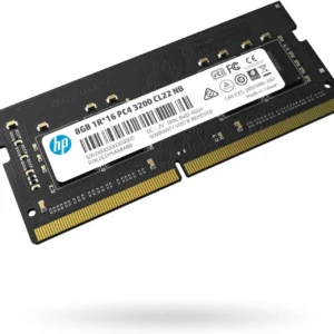 HP 8GB DDR4 laptop RAM UPGRADE 260-pin SO-DIMM modules with speeds of 2133MHz, 2400MHz, 2666MHz, or 3200MHz,
