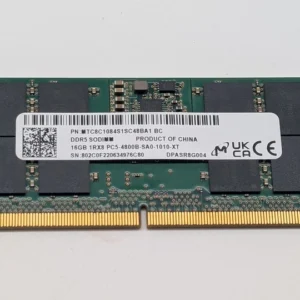 Micron 16GB DDR5 4800 PC5 SODIMM