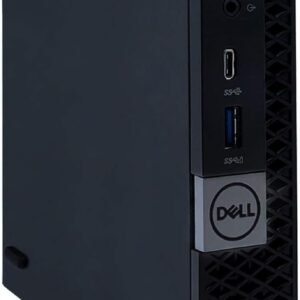 Dell Optiplex 7070 MFF Micro Form Factor Desktop 9th Gen Intel Core i7-9700T 8-Cores 16GB DDR4 RAM, 512GB SSD,