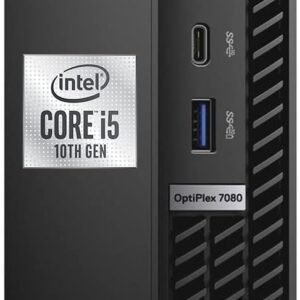 Dell OptiPlex 7080 Micro PC –10th Gen Intel Core i5 8GB DDR4 RAM 256GB SSD