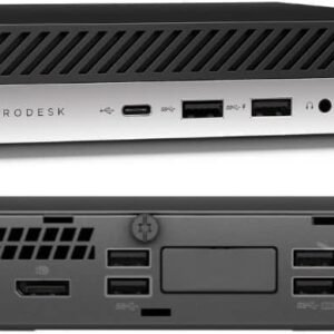 HP ProDesk 600 G5 Mini Desktop PC Core i7 9700T 2.0Ghz 8 Cores 16GB 256GB NVMe SSD