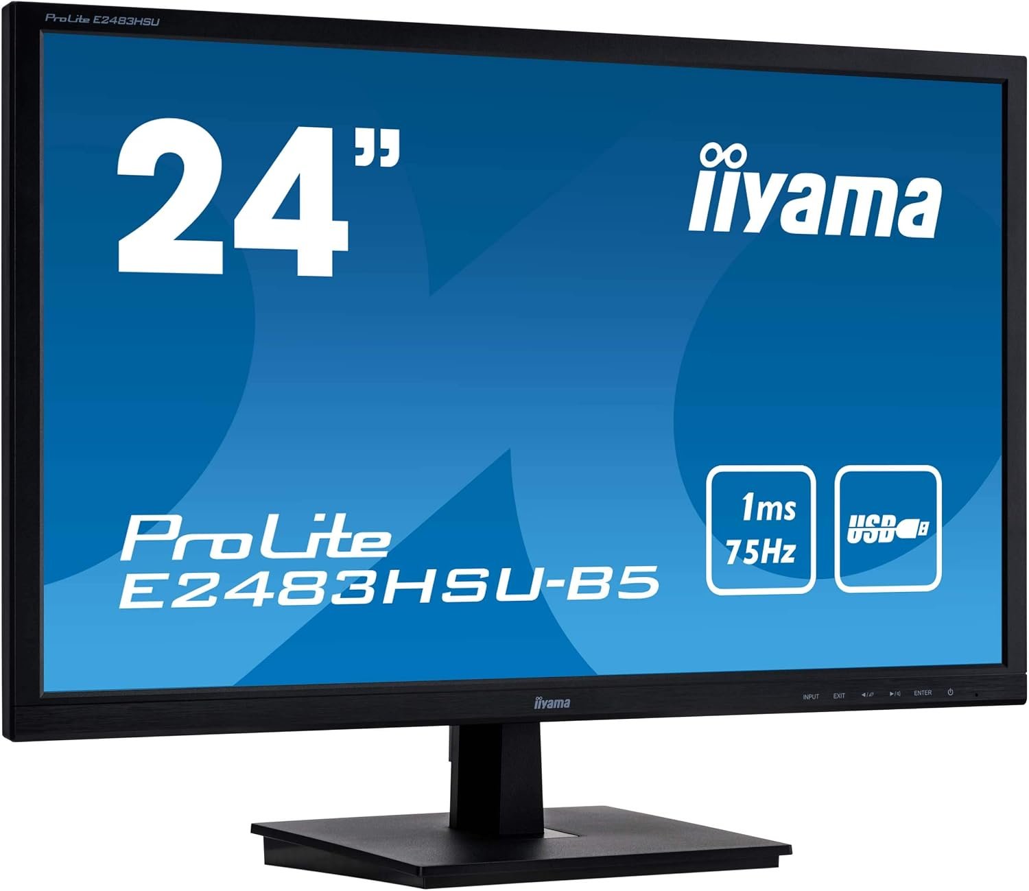 Iiyama ProLite E2483HSU-B5 24" Full HD LED Monitor
